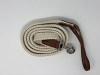 Fib-R-Ite 1 Inch (in) x 6 Feet (ft) Dog Leash with Leather Trim - 7