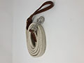 Fib-R-Ite 1 Inch (in) x 6 Feet (ft) Dog Leash with Leather Trim - 6